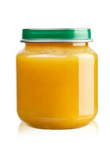 baby puree in a jar