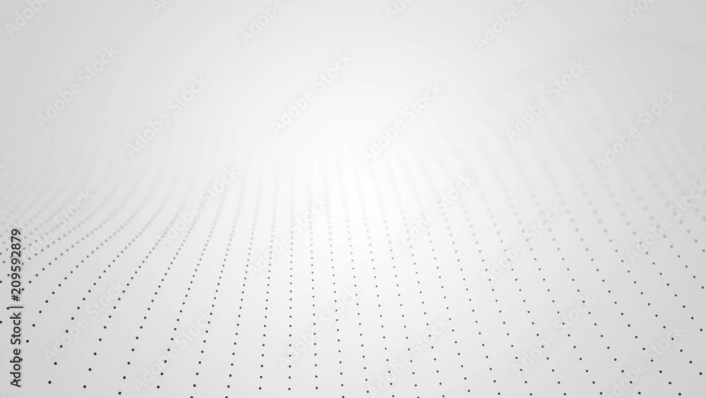 Poster abstract particle wave plane - modern, futuristic motion background concept