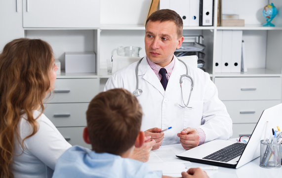 Consultation with doctor