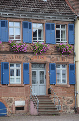 Fototapeta na wymiar Haus in Dieburg