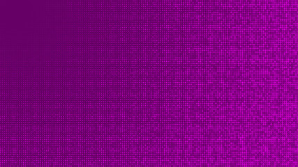 Abstract halftone gradient background in randomly shades of purple colors