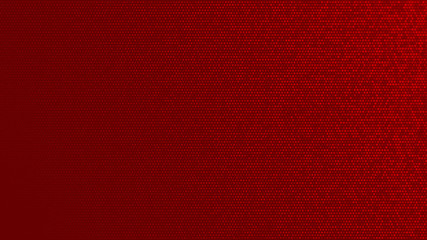 Abstract halftone gradient background in randomly shades of red colors