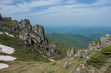 Babin zub - Stara planina, Serbia. Babin zub is a peak in the Stara Planina mountain massif in the south-eastern Serbia.