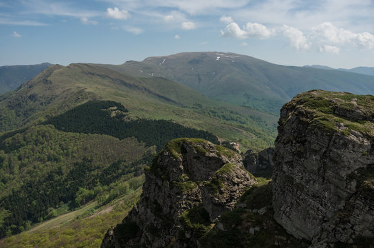 Babin zub - Stara planina, Serbia. Babin zub is a peak in the Stara Planina mountain massif in the south-eastern Serbia.