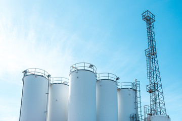 Industrial storage site