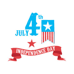 Happy independence day. 4th of July