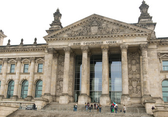 Fototapeta premium Reichstag in Berlin