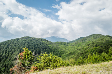 Panorama Mount Olympus, Greece