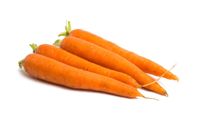 carrots isolated