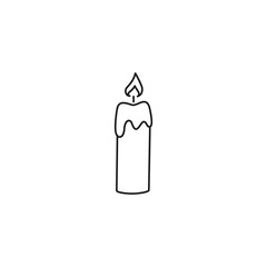Candle of icon