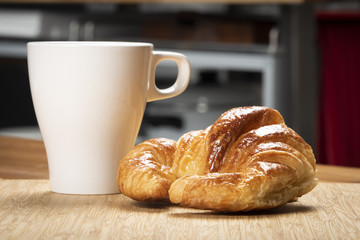 Continental breakfast on the kitchen