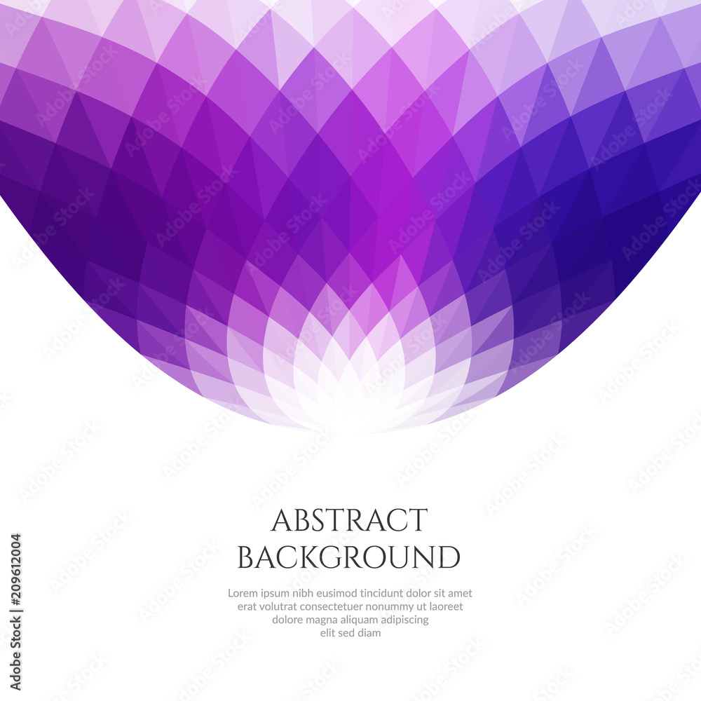 Aufkleber abstract background with geometric waves. space for text.