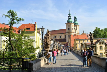 Naklejka na ściany i meble Most św. Jana - Kłodzko