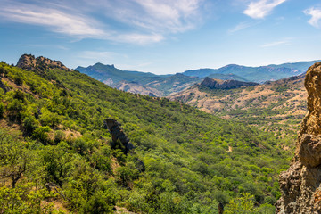 Naklejka premium Mountain landscape