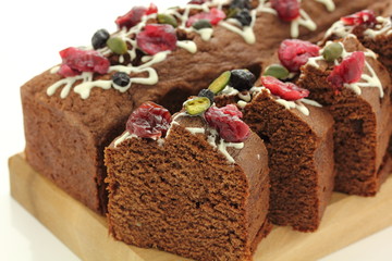 ドライフルーツのパウンドケーキ