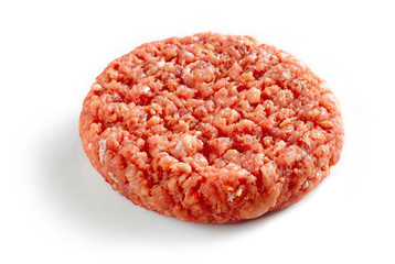 spicy raw burger meat