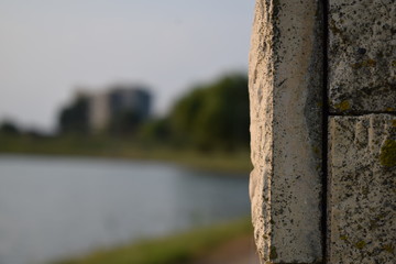 Old Wall Close Up
