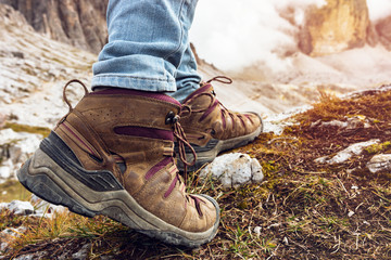 a hiking boots