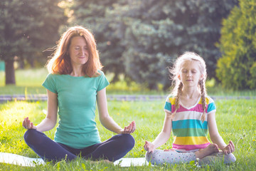 Healthy and Yoga Concept