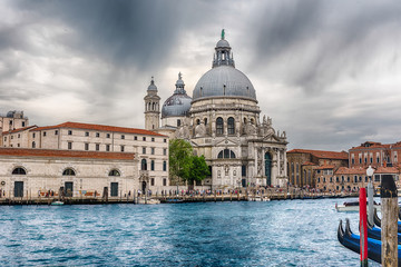 Naklejka premium The Basilica of Santa Maria della Salute, Venice, Italy
