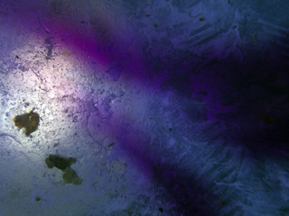 chemical experiment with paints