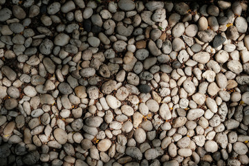 white gravel