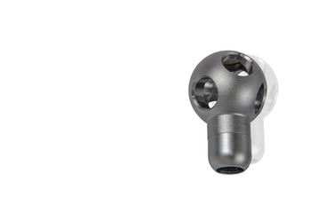 manual gear shift isolated from white background