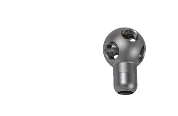 manual gear shift isolated from white background