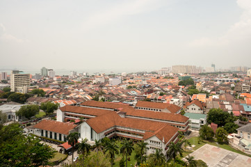 Fototapeta na wymiar Penang City, Malaysia