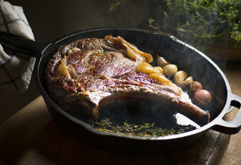 Lamb food photography recipe idea