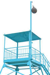 lifeguard tower on the beach