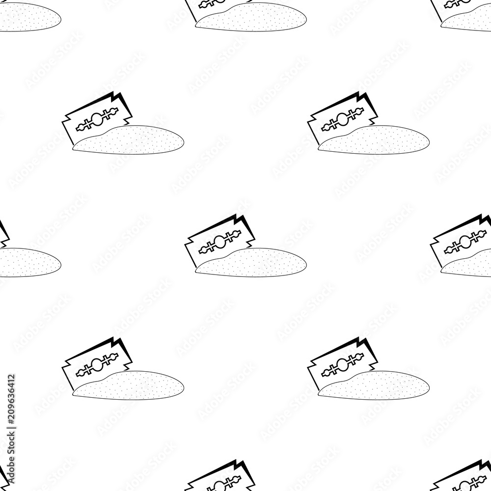 Aufkleber cigar icon. element of bad habbits icon for mobile concept and web apps. pattern repeat seamless cig