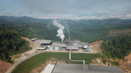 Palm oil refinery for biofuel production © Richard Carey