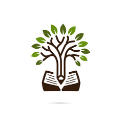 tree vector icon logo design elements