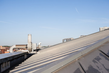 cooling on a flat roof