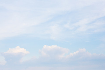 Abstract Sky with Cloud.