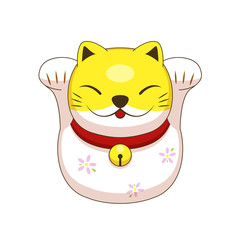 lucky money japanese cat