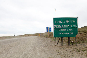 Eastern half of Tierra del Fuego, Argentina