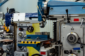 Shop for metal cutting.