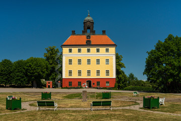 Fototapeta na wymiar Swedish castle of Angso