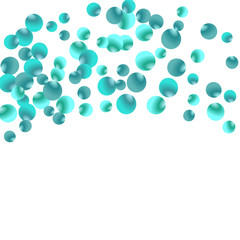 Modern background with bubbles. Cute Pattern for Postcard, Print, Banner or Poster. Vector Texture in Trendy Style