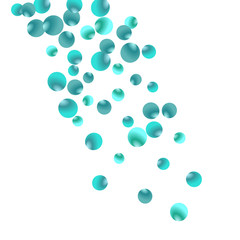 Modern background with bubbles. Cute Pattern for Postcard, Print, Banner or Poster. Vector Texture in Trendy Style