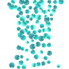 Modern background with bubbles. Cute Pattern for Postcard, Print, Banner or Poster. Vector Texture in Trendy Style