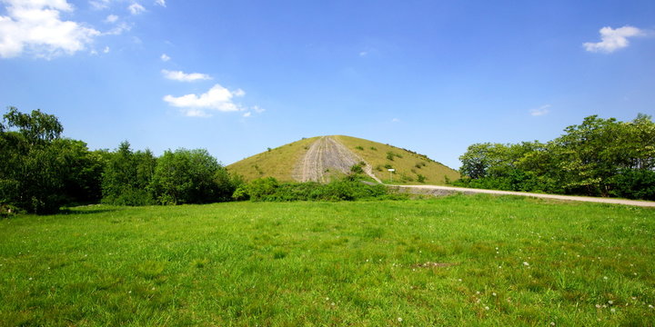 Halde Haniel in BOTTROP ( Ruhrgebiet ) 