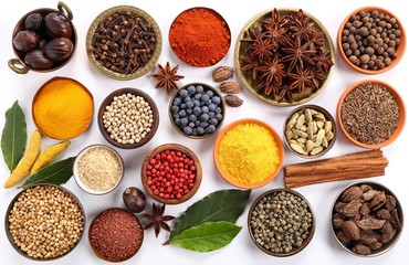 Spices and herbs.