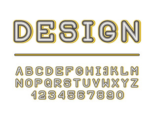 The bold retro creative font for your design.