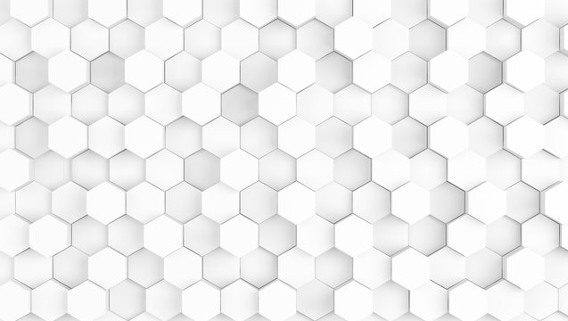 abstract geometric white texture background
