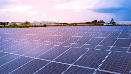 Solar cell panels new alternative electric energy