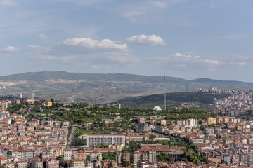 Obraz premium View from Ankara Castle