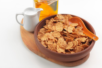 Bowl of healthy muesli
